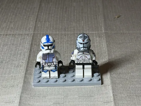 Custom LEGO Star Wars Clone Trooper Minifigures Lot of 2 – Customized
