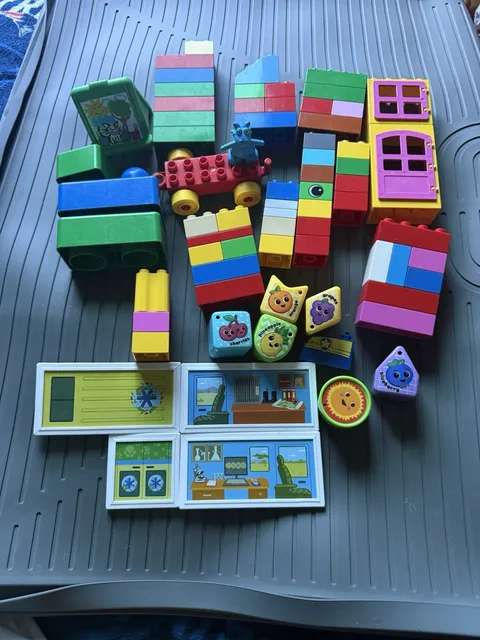 LEGO DUPLO Mixed Building Lot House Parts Animals Blocks & Accessories