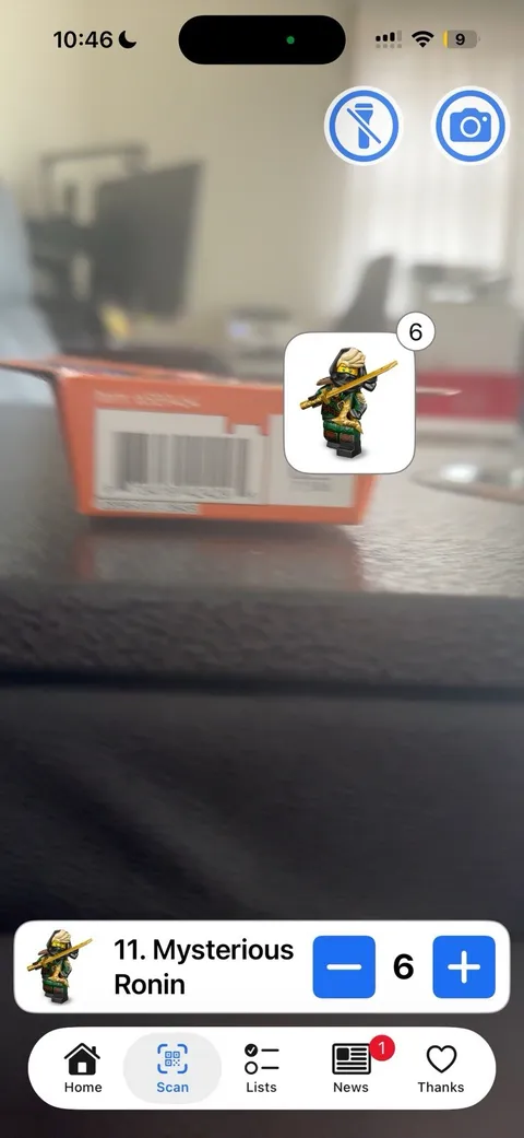 LEGO Minifigures Series mysterious ronin opened but comes with box brand new