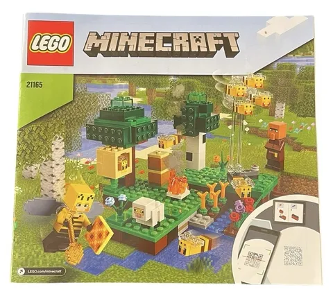 LEGO 21165 Minecraft The Bee Farm Instruction Guide Book  MANUAL ONLY