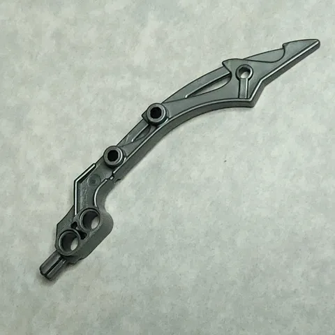 LEGO 57543 Bionicle Weapon Small Blade Hewkii Mahri Solek Flat Silver x1 Genuine