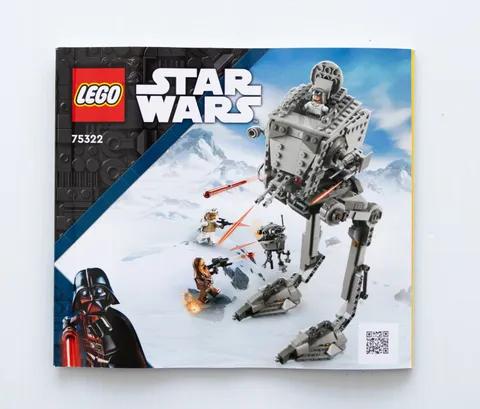 Lego Star Wars Hoth AT-ST 75322 Instructions Only VGC