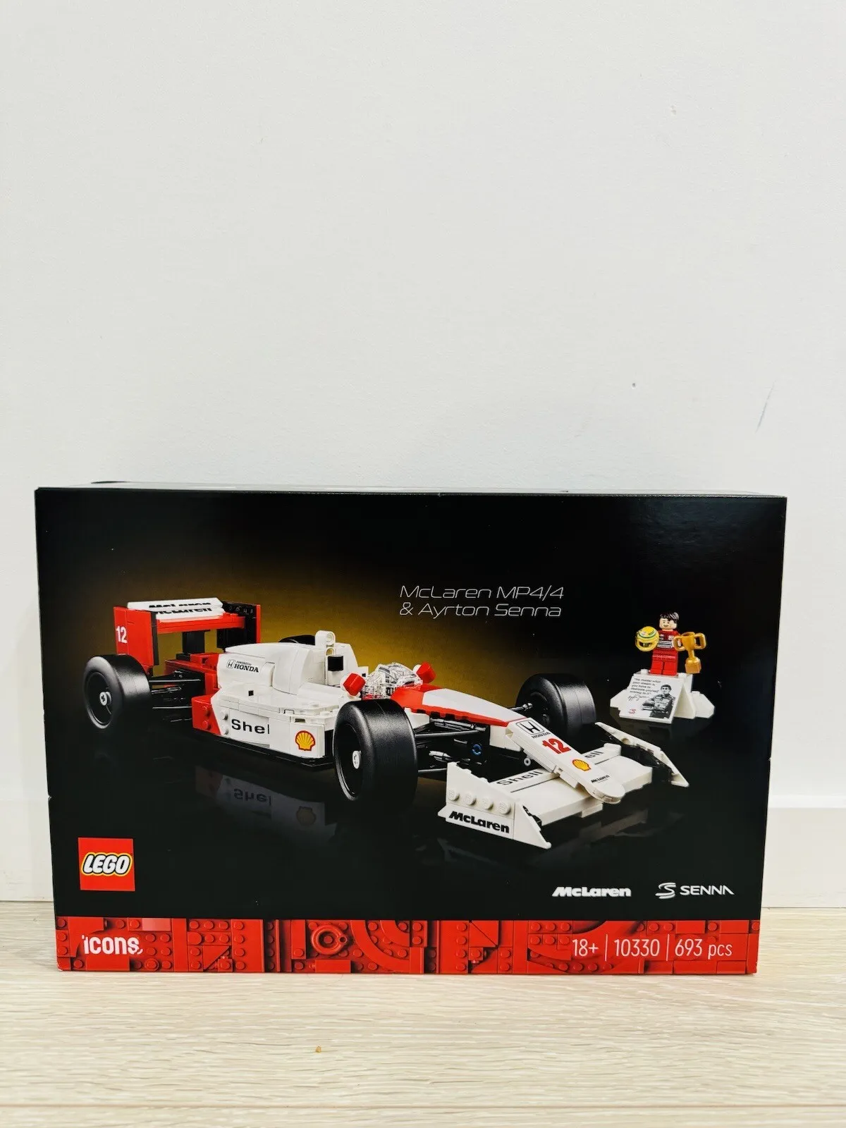 LEGO ICONS 10330 McLaren MP4/4 Ayrton Senna  BRAND NEW SEALED