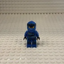 LEGO Ninjago njo0489 Jay Legacy Minifigure Dual Face Partially Complete (Used)