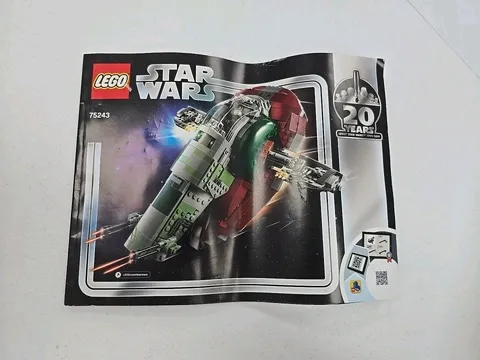 Lego Star Wars 75243 Slave I - 20th Anniversary Edition INSTRUCTIONS MANUAL ONLY