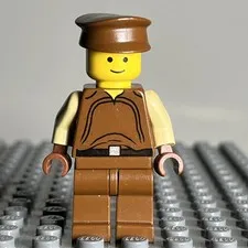 LEGO Naboo Security Officer Minifigure SW0022 7124 Star Wars CMF Rare Vintage