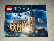 LEGO Harry Potter 75954 Hogwarts Great Hall Instruction Manual Only