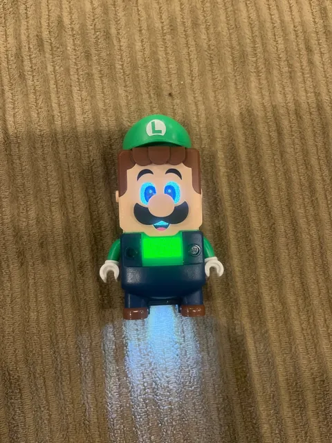 LEGO Super Mario Luigi mar0062 Interactive Minifigure from 71440 71387