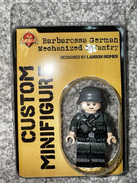 Brickmania Barbarossa German Mechanized Infantry BMF497 NEW IN BOX + FAST SHIP
