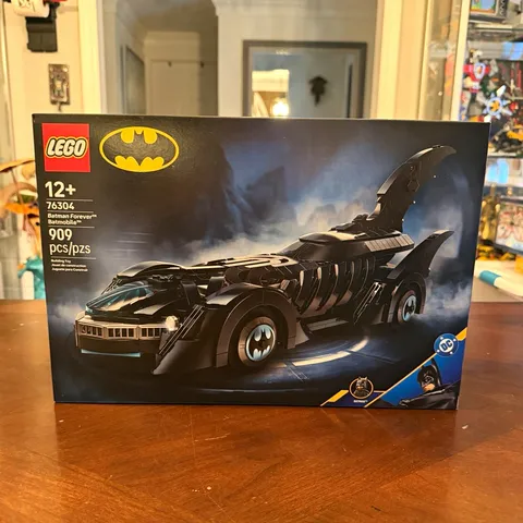 LEGO DC Batman Forever Batmobile 76304 Set, 909 Pieces, Ages 12+