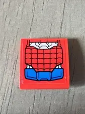 LEGO 15068pb285 Red Slope Curved 2x2x2/3 Spider-Man Mech 76146