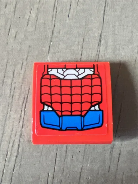 LEGO 15068pb285 Red Slope Curved 2x2x2/3 Spider-Man Mech 76146