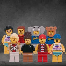 Lego 21358 Vending Machine Ideas Set-Rare Lot!-8 Minifigures!-Read Description!