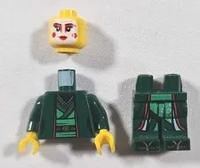 Lego 70643 Ninjago HARUMI Sons of Garmadon Minifigure Parts Lot Head Torso Legs