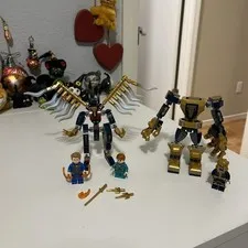 Lego 76145 Eternals Aerial Assault 76141 Thanos Mech NO Box Or Instructions