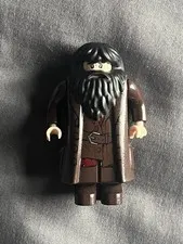 LEGO Harry Potter Rubeus Hagrid Minifigure Dark Brown 10217 4738 4865 hp111