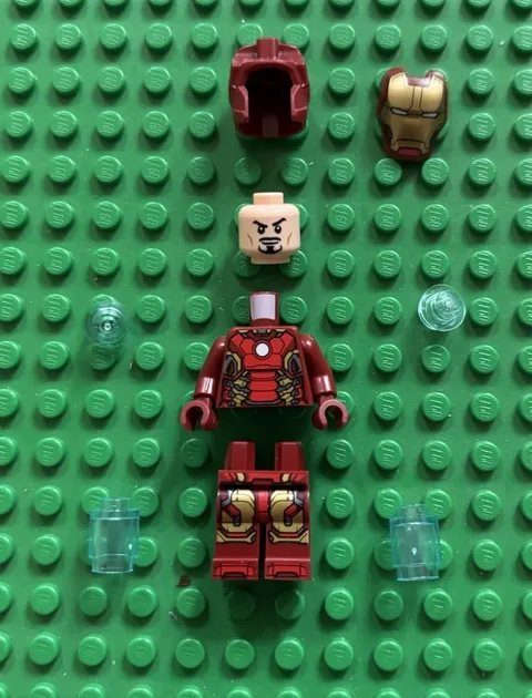 Iron Man Mark 43 Armor 76291 76325 Super Hero LEGO Marvel Minifigure Sh0974