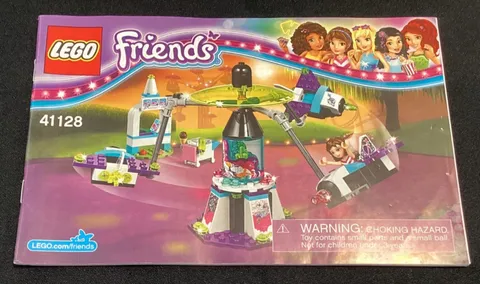 Lego Friends Instruction Manual Set 41128 Amusement Park Space Ride 2016 Retired