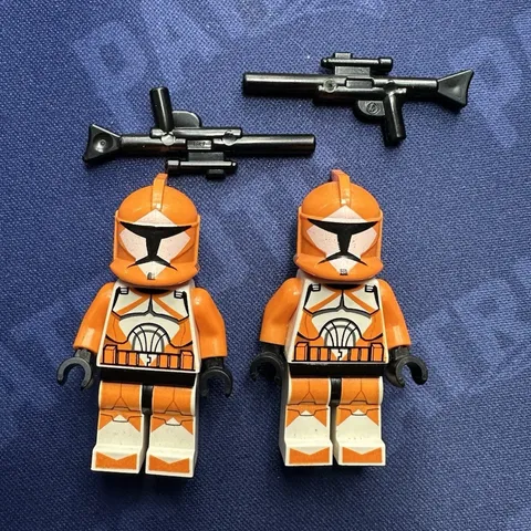 Lego Star Wars Bomb Squad Trooper Mini figures (sw0299) Lot of 2x