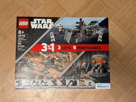 LEGO Star Wars 66708 Galactic Adventures Pack 3 in 1 Walmart USA Exclusive NEW