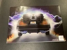 New LEGO Back To The Future DeLorean Time Machine 10300 Manual ONLY Lot 299