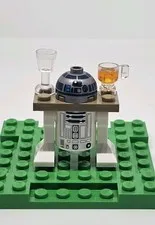 LEGO Astromech Droid R2-D2 Dark Tan Serving Tray 75397 sw1385 Minifigure 