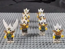 Lego Legends of Chima Eagle tribe Eris loc071 x4 Equila x3 Ewar SHIPS Saturday