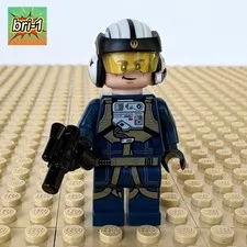 LEGO Star Wars, Rogue One: Rebel U-wing Pilot, BLASTER, sw0800, 75160, 2017