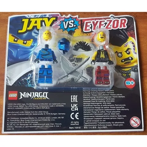 Lego Ninjago Jay vs. Eyezor blister pack 112112