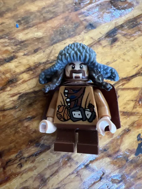 Lego Lotr Bofer The Dwarf Minifigure Without Weapons But With Cape