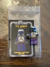 Lego Star Wars TCS Custom Jango Fett Brick Rebellion First Batch RARE