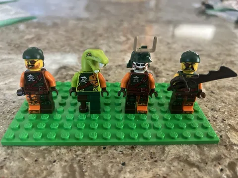 LEGO Ninjago Minifigure Lot - Skybound Sky Pirates: Clancee, Flintlocke + More