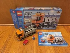 LEGO CITY: Dump Truck (4434) 85% Complete W/ Instructions & Box READ