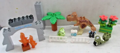 Lego Duplo Dinosaur Jurastic Park World Toy Lot Toy Bundle
