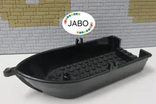 (G13/16) LEGO 33129 Boat Rowing Boat Pirate Boat 18x8x3 1/3 Black 7072