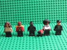 Lot of Lego DC Marvel Super Heroes Minifigures Batman Black Panther RL16