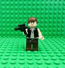 LEGO Star Wars HAN SOLO Minifigure sw0179  with Gun