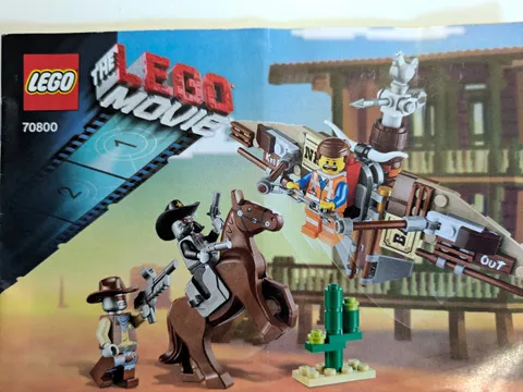 LEGO The LEGO Movie 70800 Getaway Glider 104pcs 2014 Emmet Brick Separator