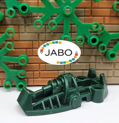 (S17 / 7 / 21) LEGO Bionicle 47298 Foot Foot Toa Metru Dark Green