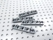 LEGO Lot of 4 Dark Bluish Gray 1x5 Technic Thin Liftarms Beams AY