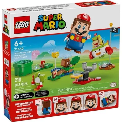 LEGO'S Super Mario 71439 Adventures Interactive LEGO Mario 218 pcs Age