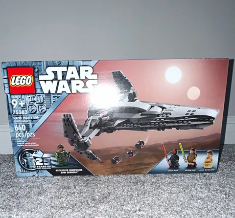 LEGO Star Wars Darth Maul's Sith Infiltrator 75383 640pcs 9+ Maul Qui-Gon