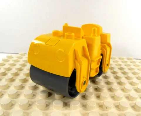 Lego Duplo Item Road Construction Steam Roller yellow