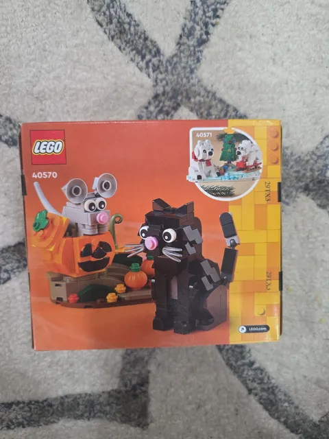 Brand New LEGO Halloween Cat and Mouse 40570