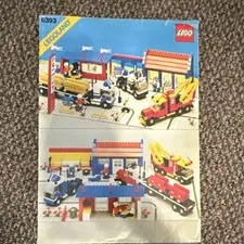 LEGO LEGOLAND 6393 Illustrated Instruction Manual Booklet English