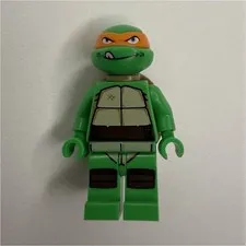 LEGO Michelangelo Minifigure tnt003 TMNT Orange Teenage Mutant Ninja Turtle