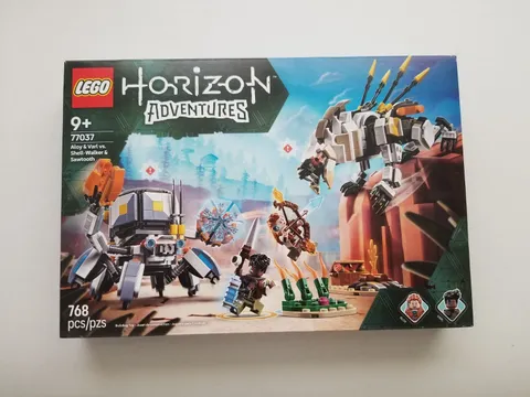 LEGO Horizon Adventures 77037 Aloy & Varl vs Shell-Walker & Sawtooth Set