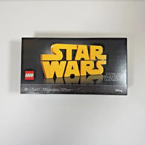 LEGO Star Wars Star Wars Logo 75407 FREE SAME DAY SHIPPING Brand New Sealed