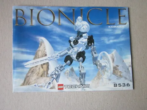 Lego Building Instructions Instruction 8536 Bionicle