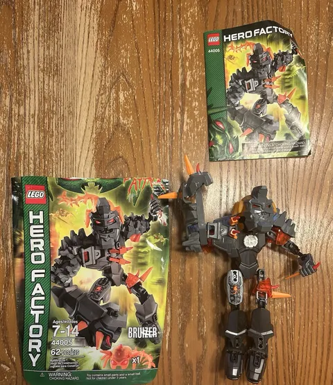 LEGO Hero Factory Bruizer 44005 Complete with Instructions & Box